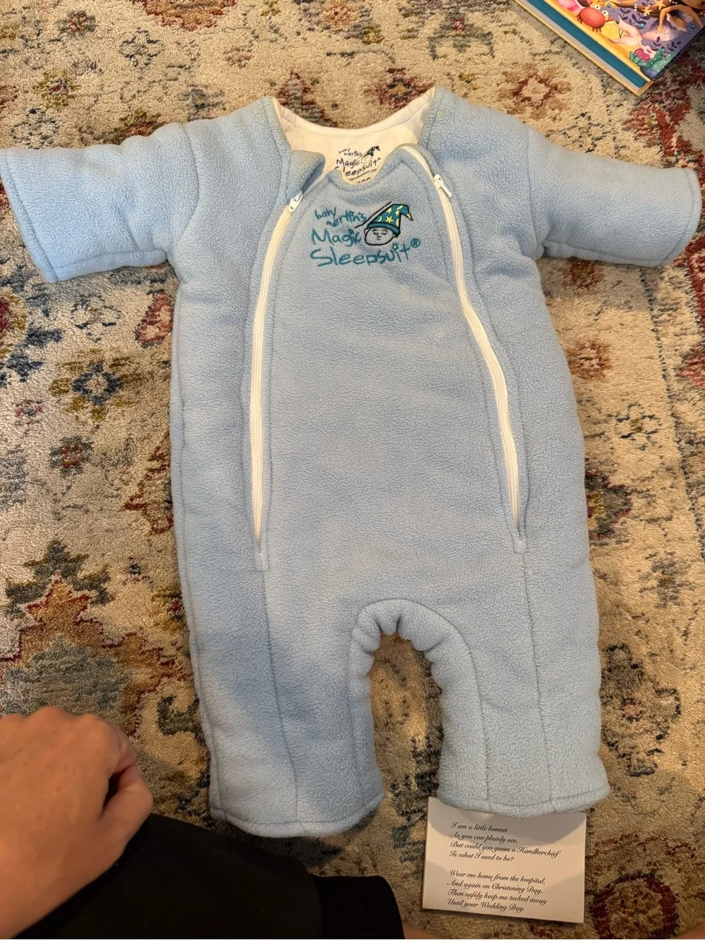 Baby Merlin small stains